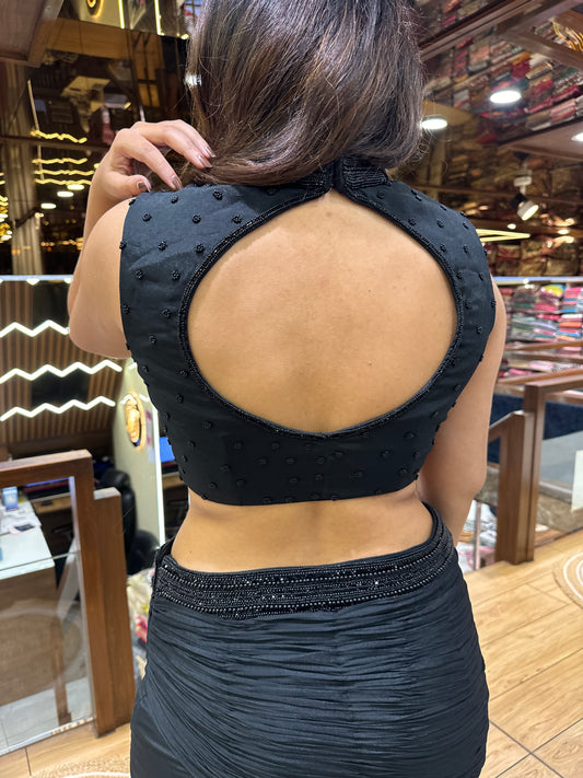 BLACK CUTWORK INDO