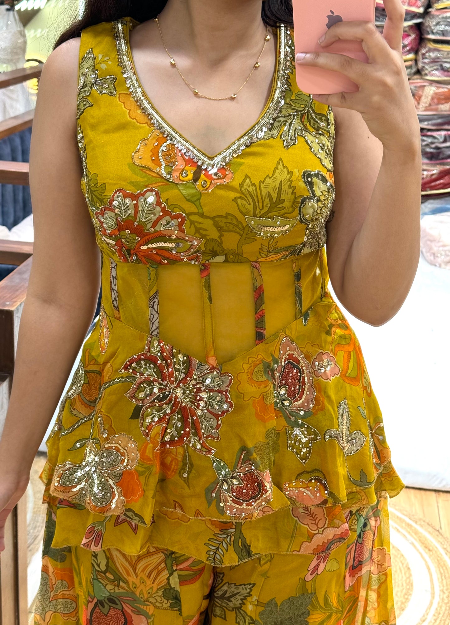 FLORAL SHARARA SETS