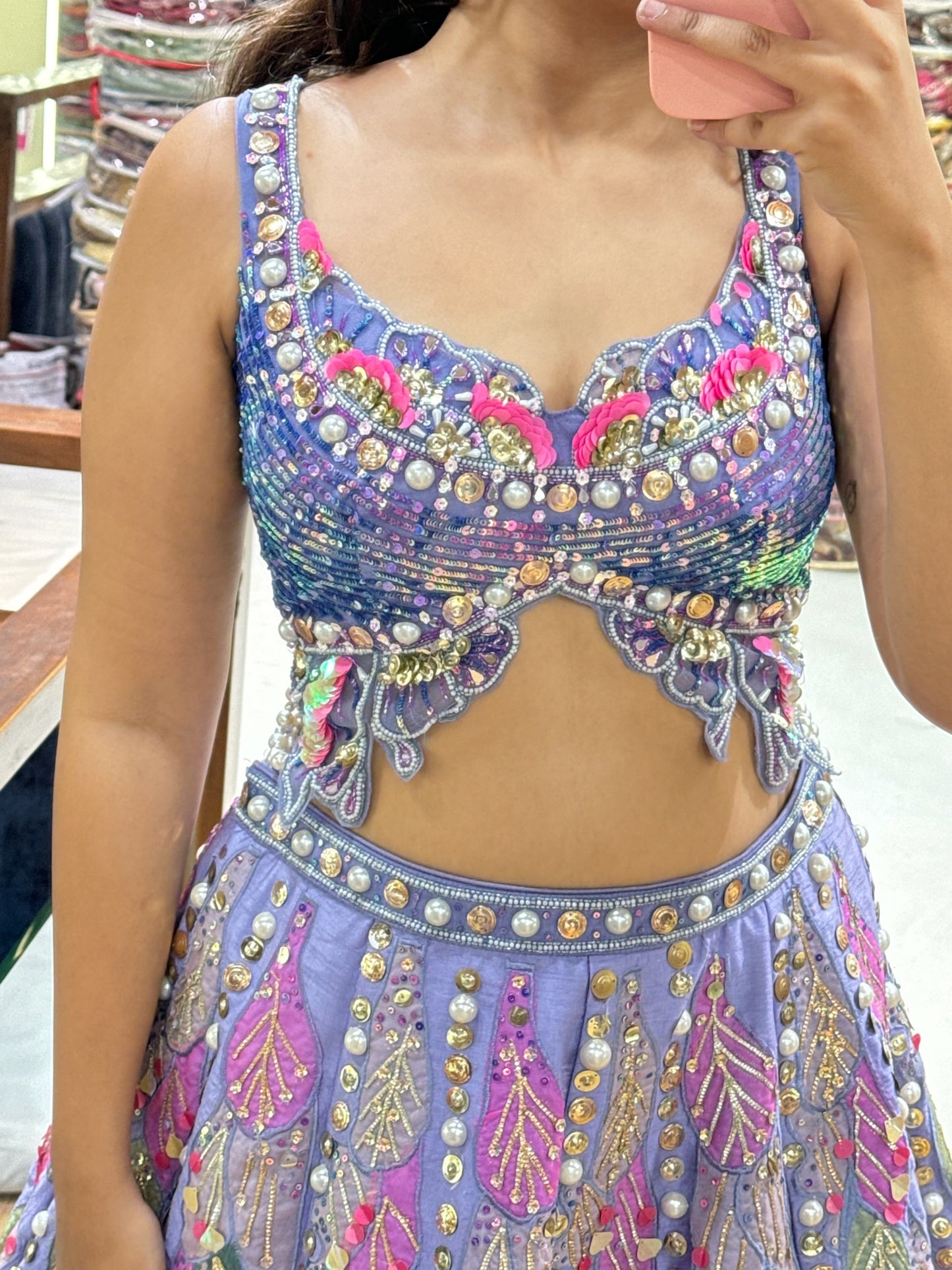 LAVENDER DREAMY LEHENGA