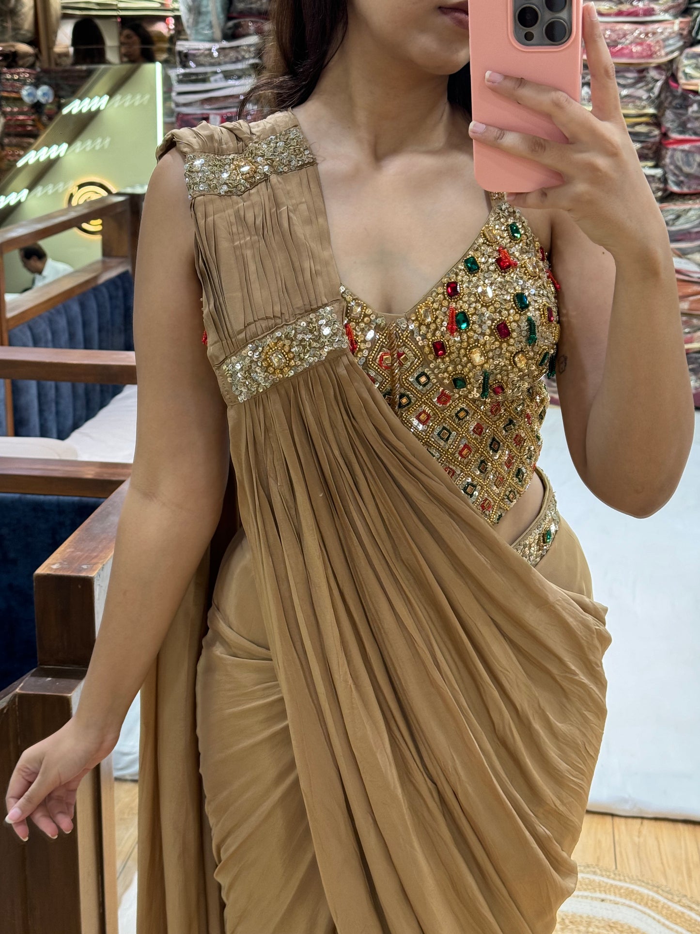JEWEL DRAPE SAREE