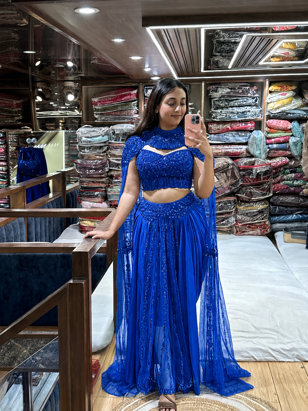 ROYALE CAPE LEHENGA