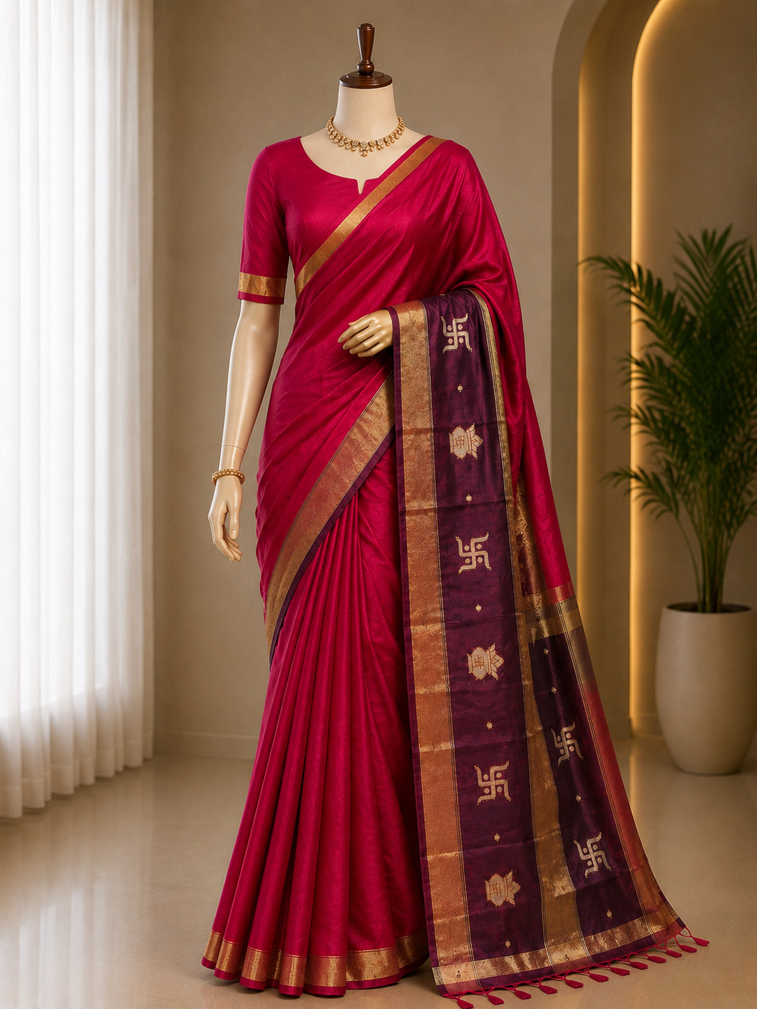 RANI SILK FESTIVE SAREE
