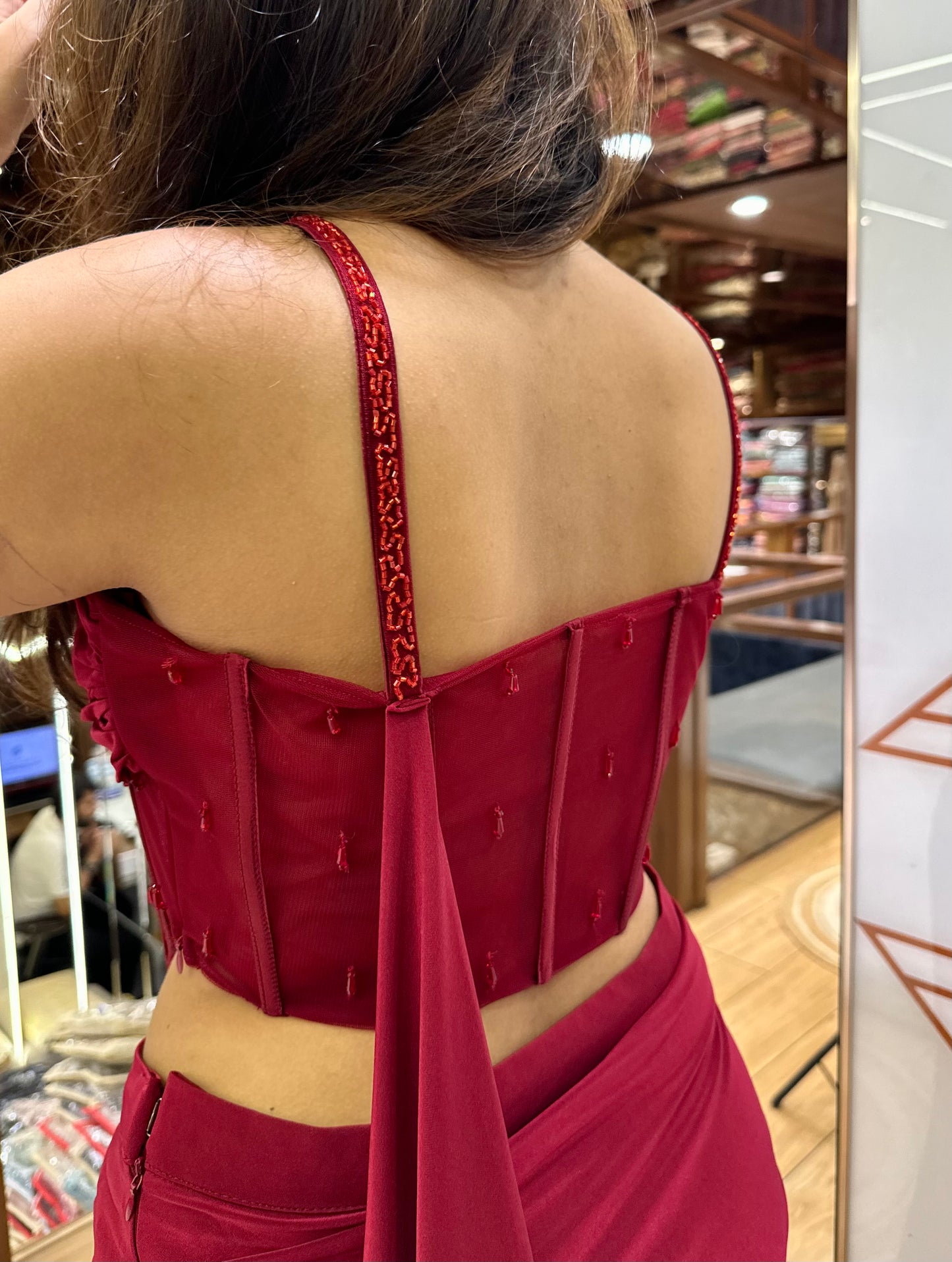 HOT DEEP RED INDO