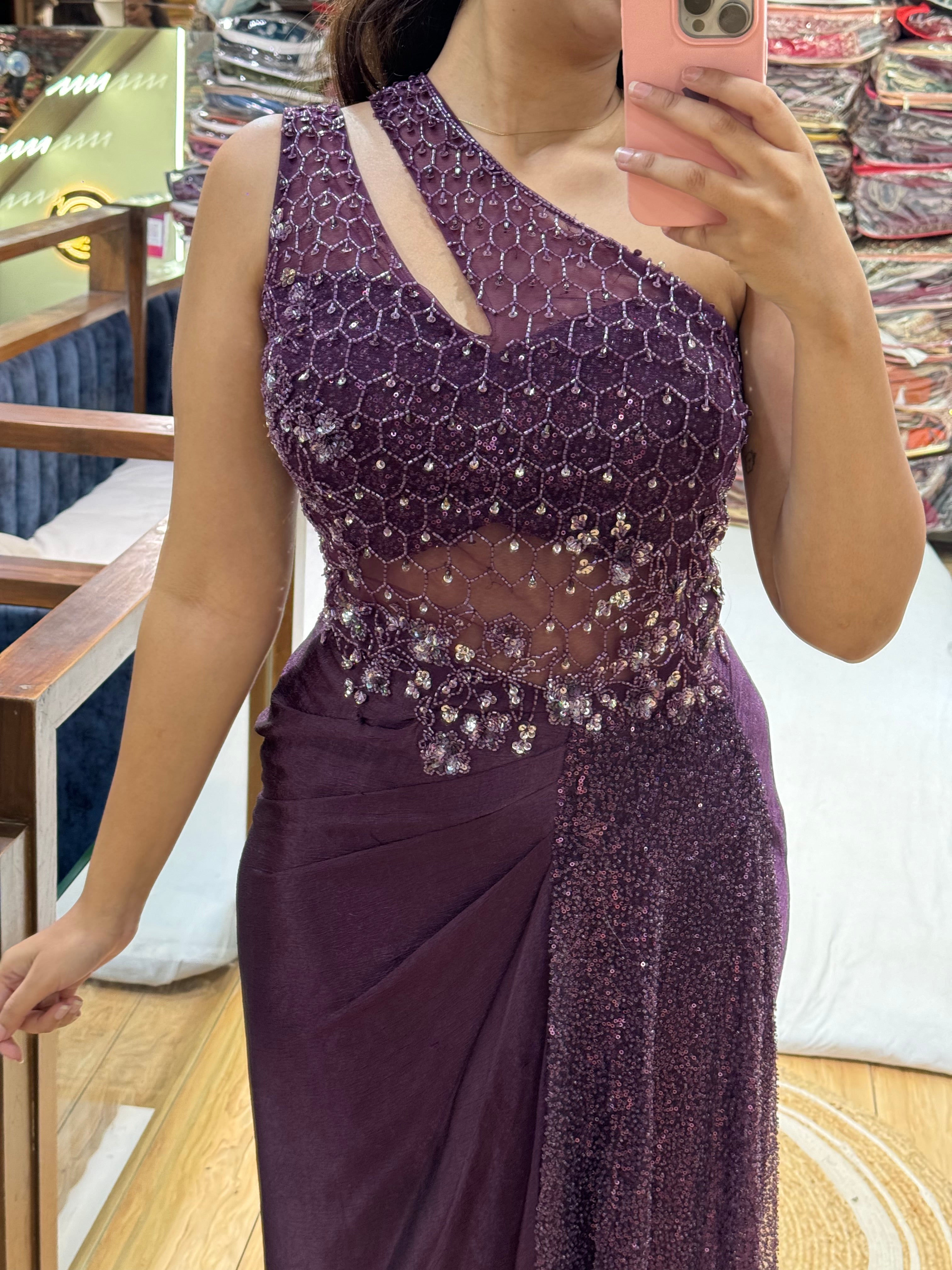 DEEP WINE ONE PIECE