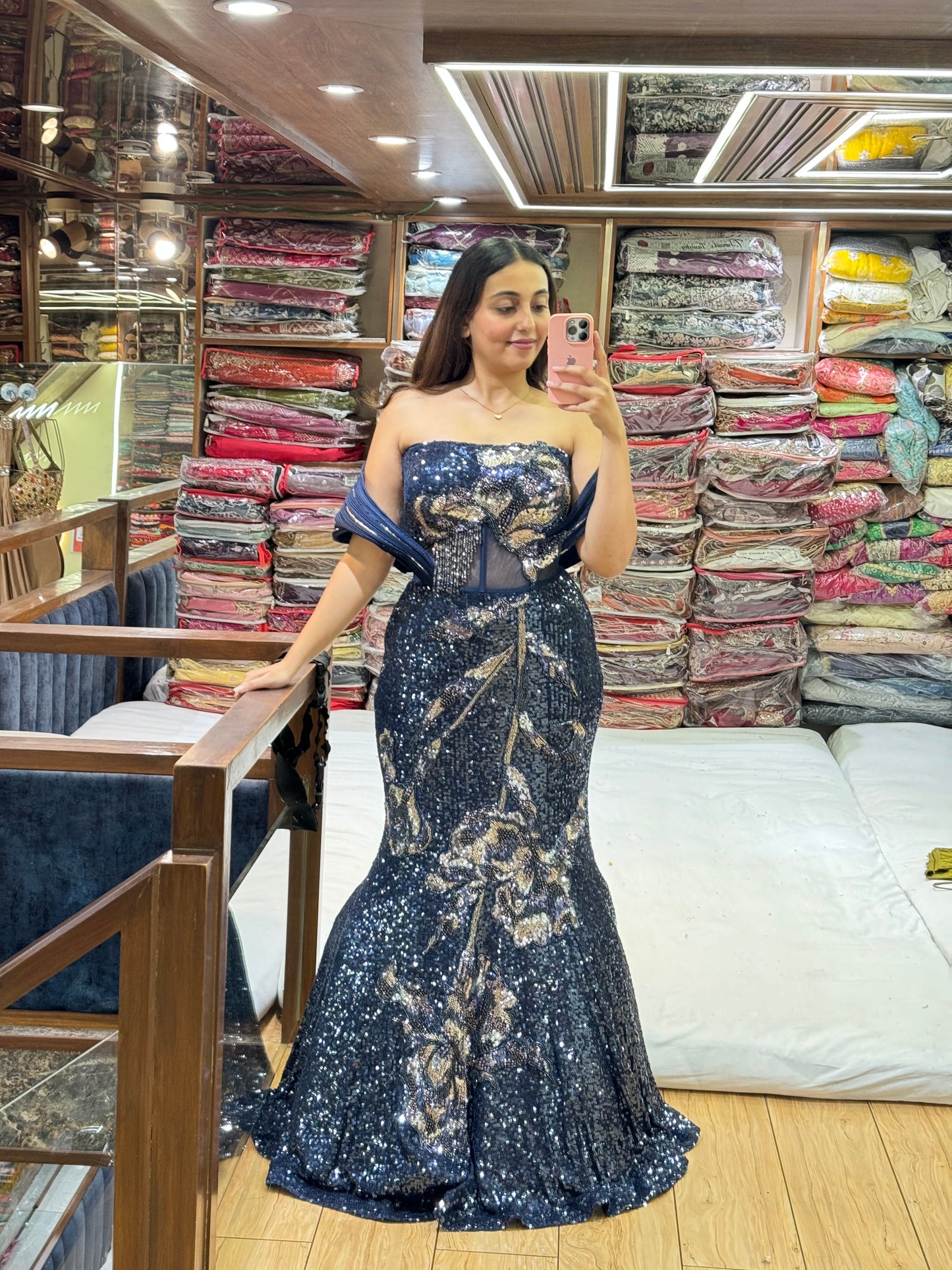 MIDNIGHT MERMAID GOWN