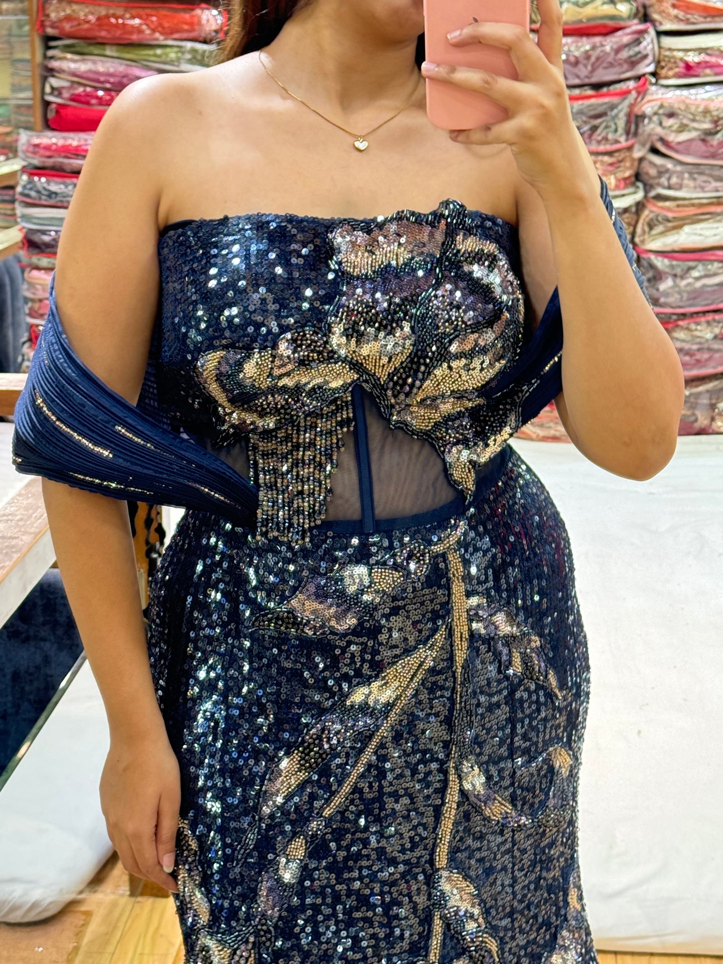 MIDNIGHT MERMAID GOWN