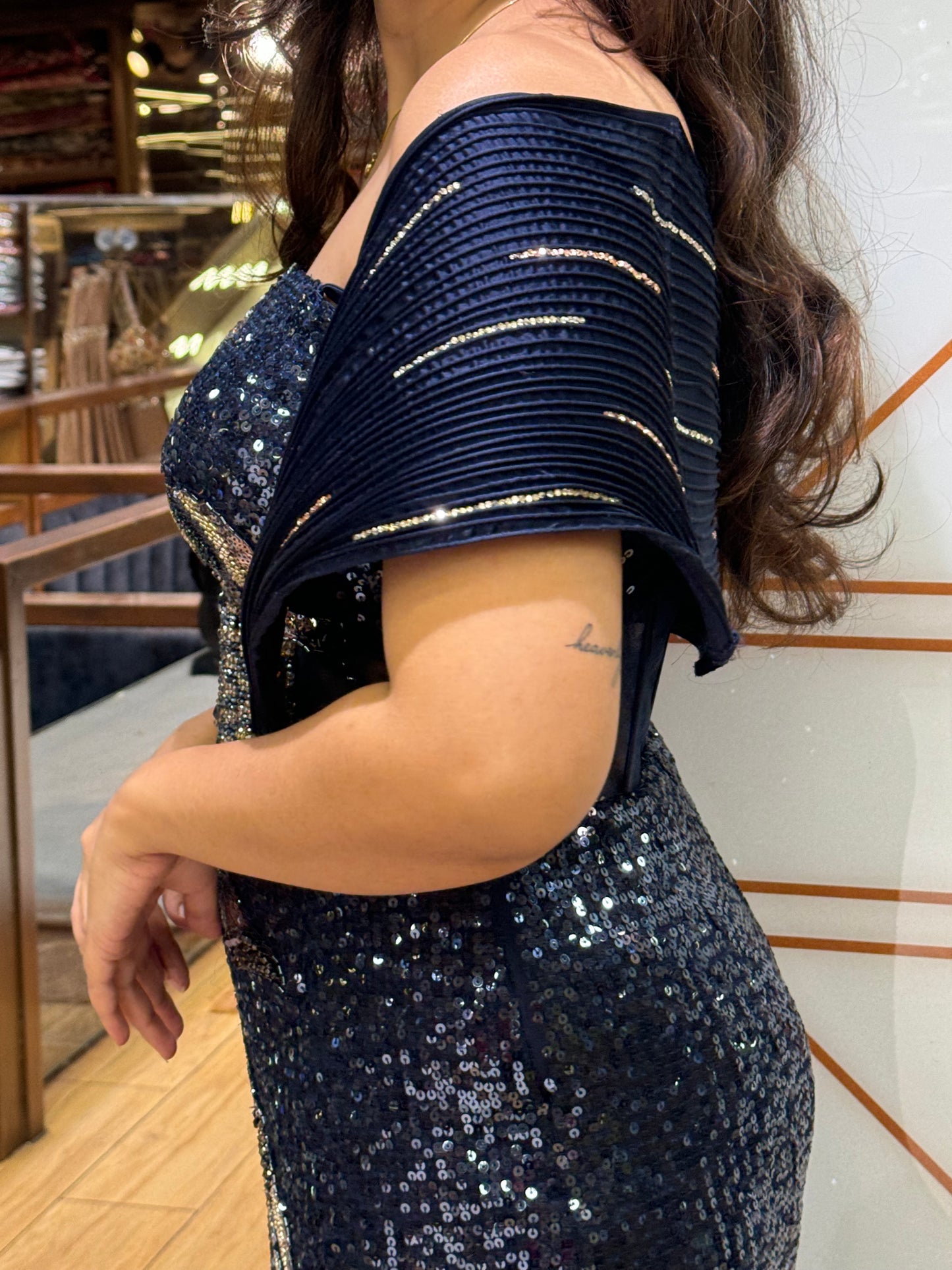 MIDNIGHT MERMAID GOWN
