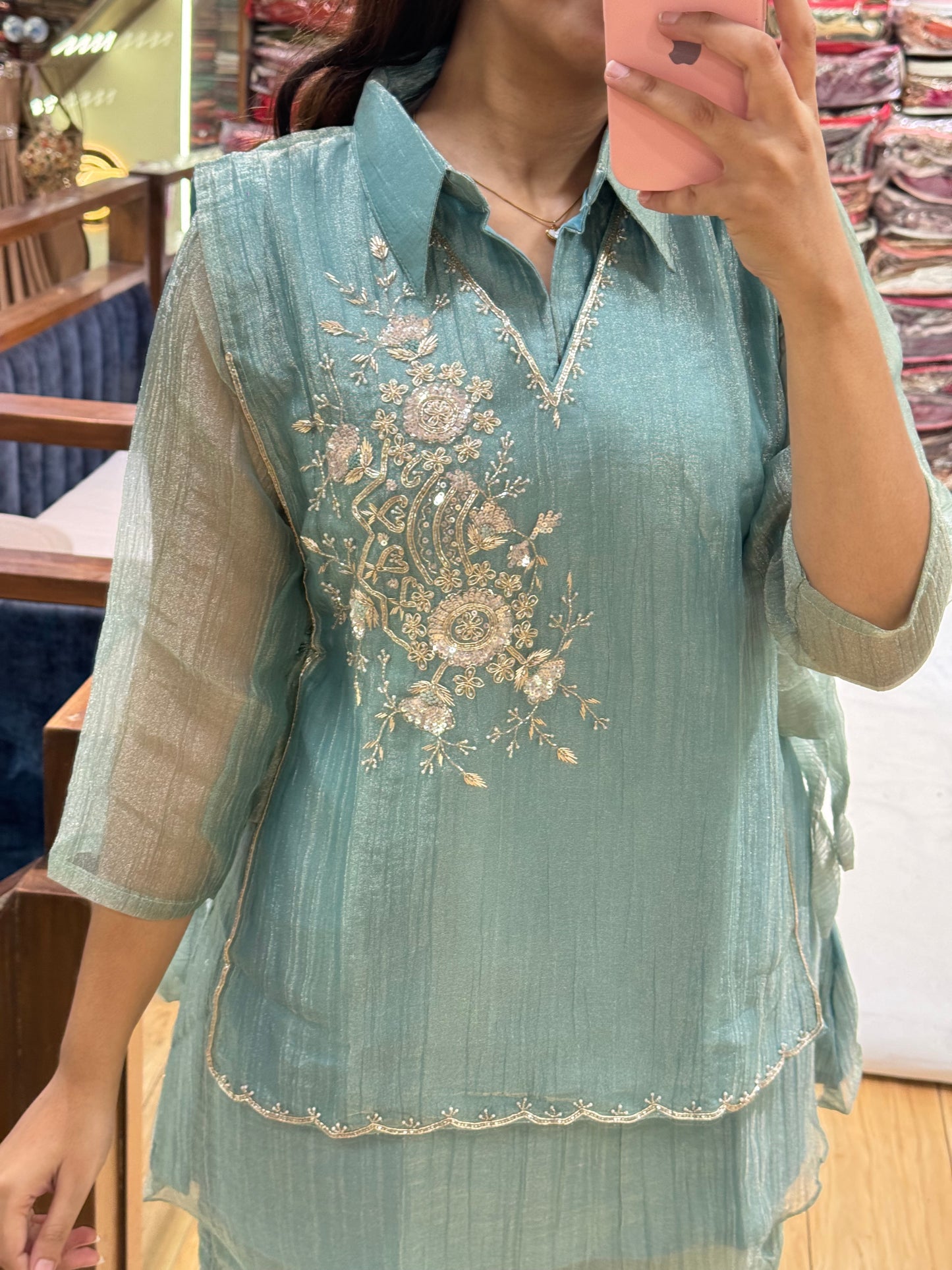 SHIMMER LAYERED CO-ORDS