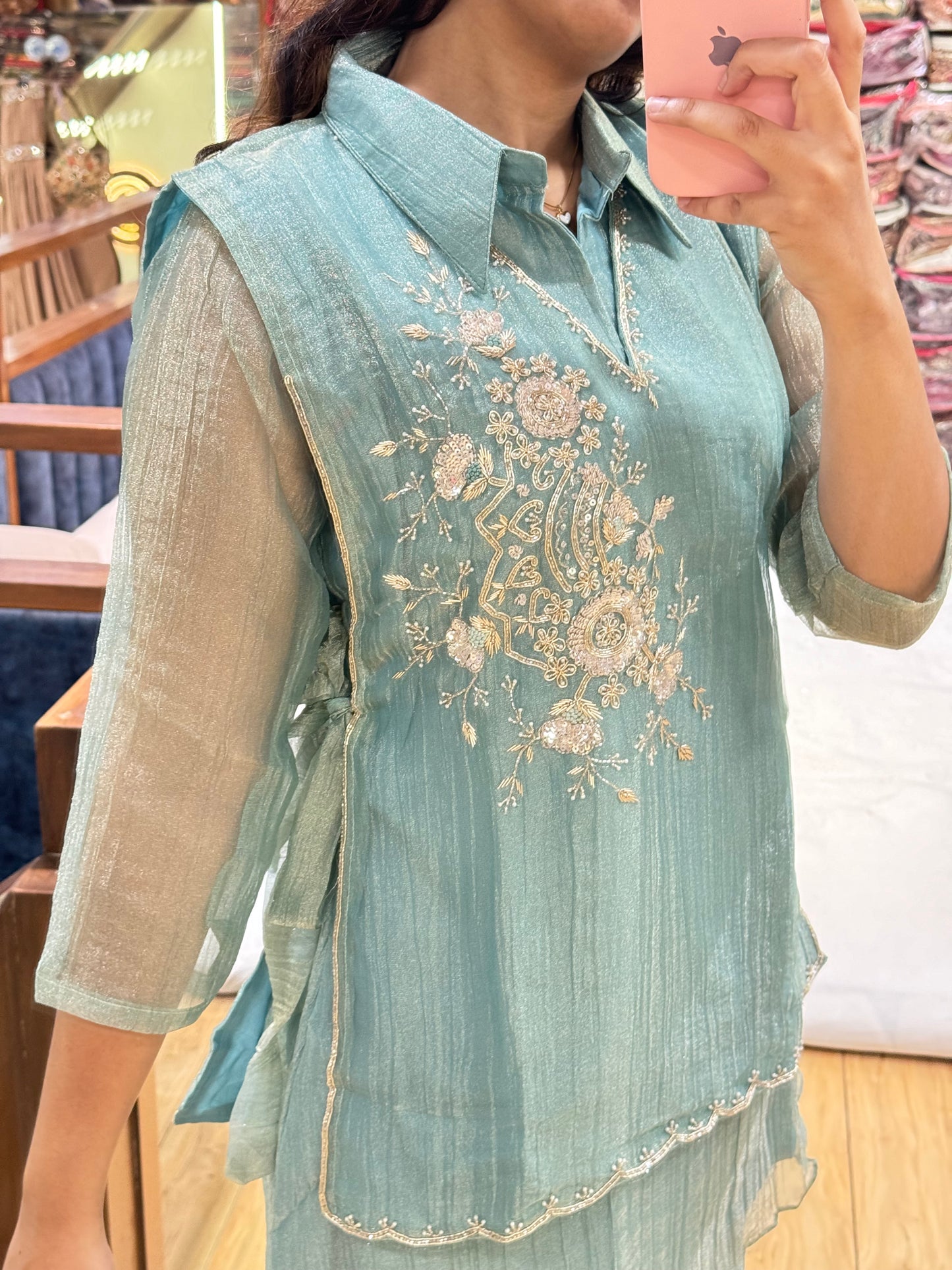 SHIMMER LAYERED CO-ORDS
