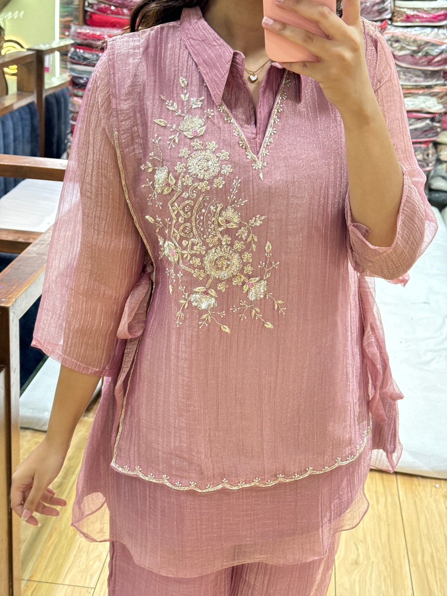 SHIMMER LAYERED CO-ORDS
