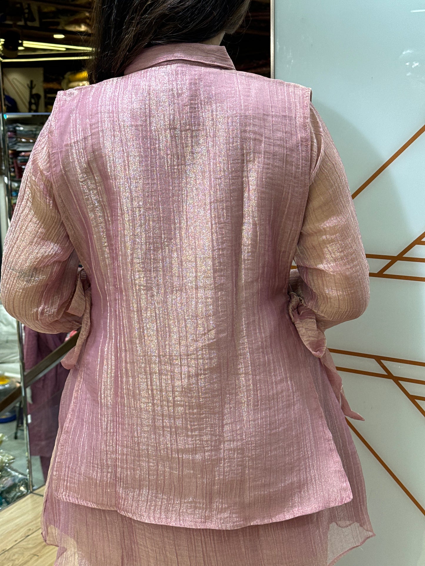 SHIMMER LAYERED CO-ORDS