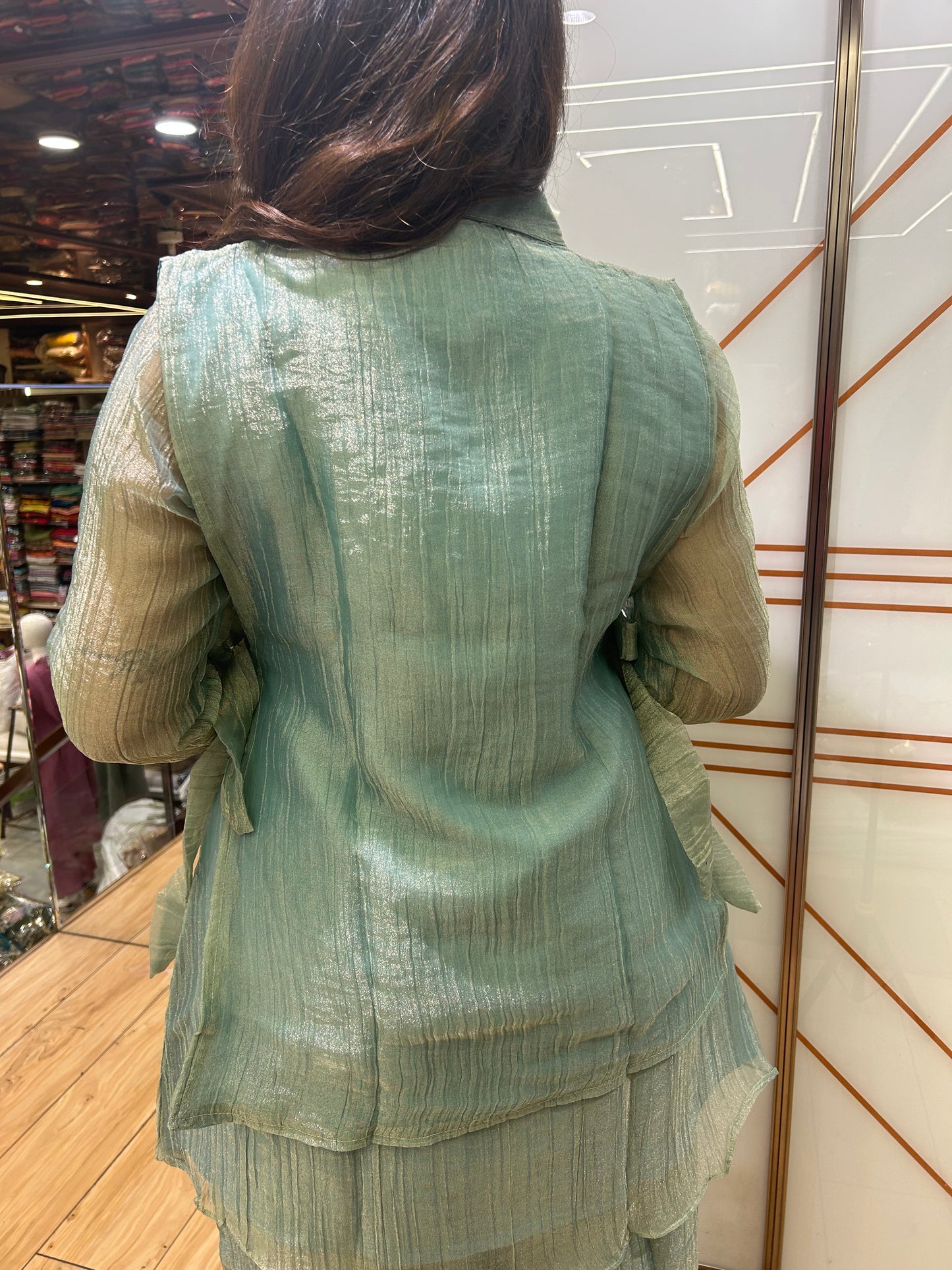 SHIMMER LAYERED CO-ORDS