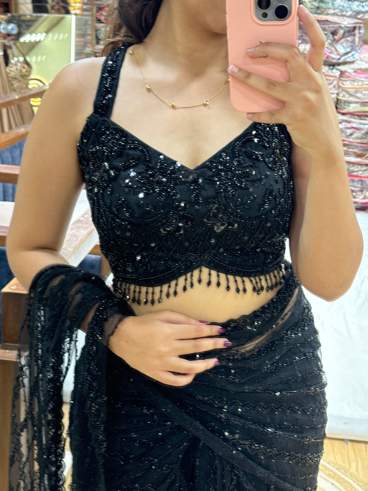 SHEER PRE-DRAPED SAREES