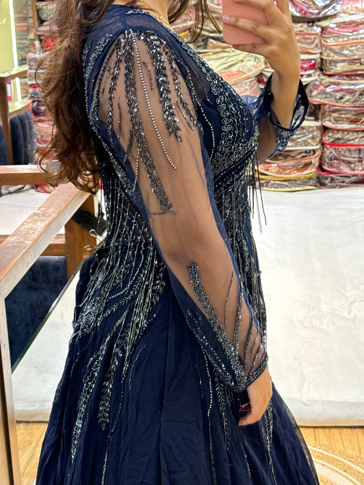 STARFALL NAVY GOWN