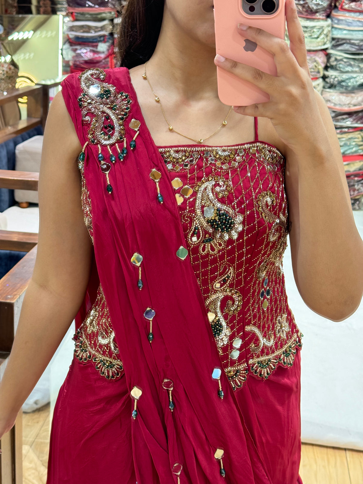 PAISLEY MIRROR INDO