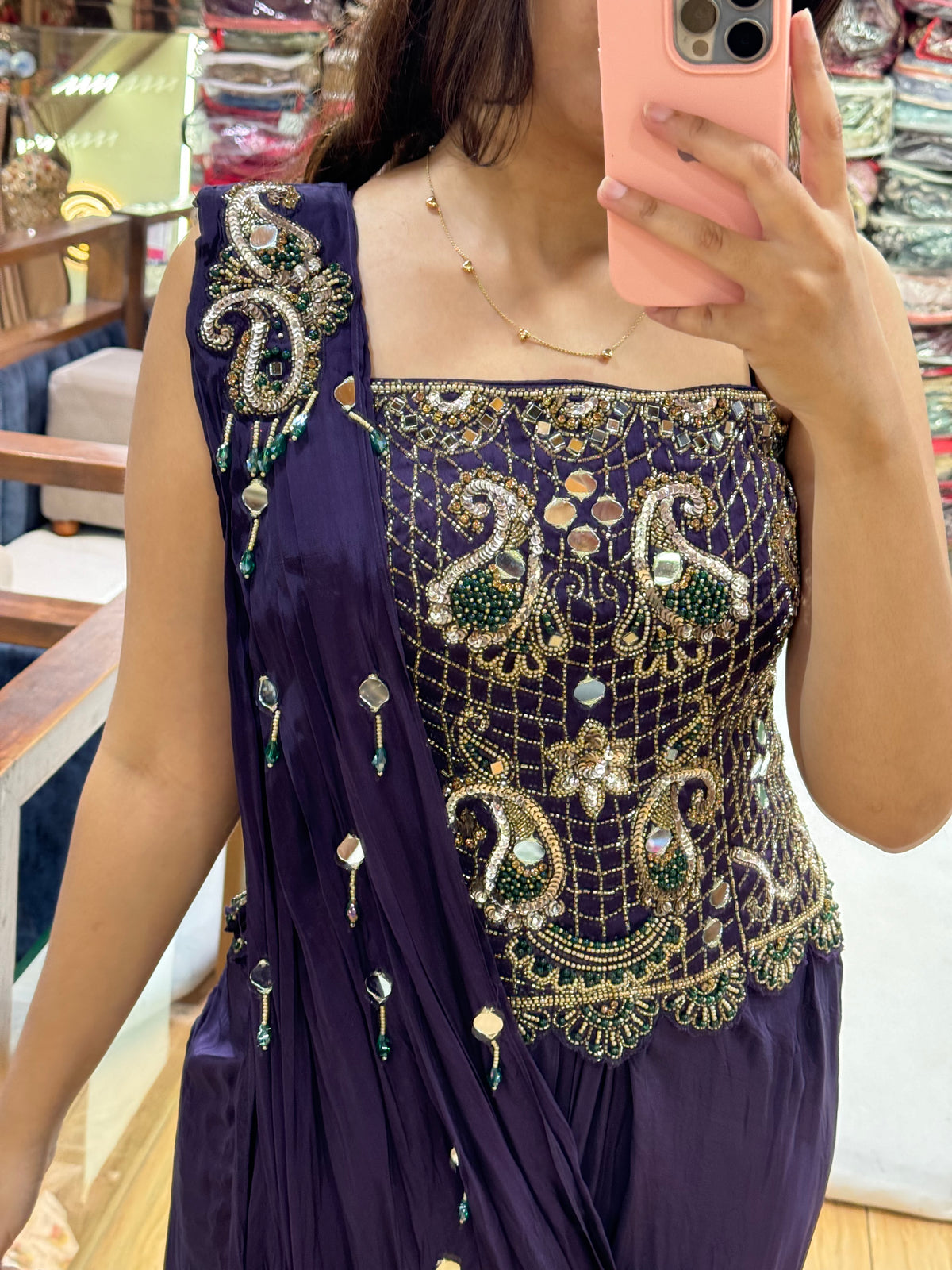 PAISLEY MIRROR INDO