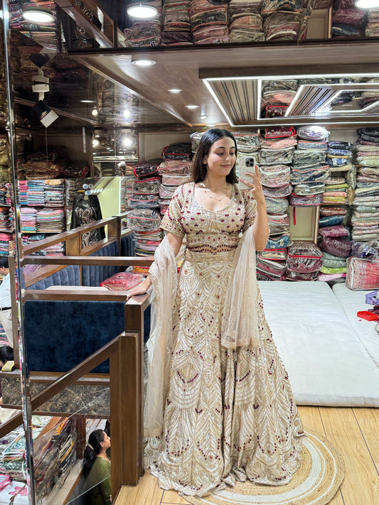 IVORY ROYALE LEHENGA