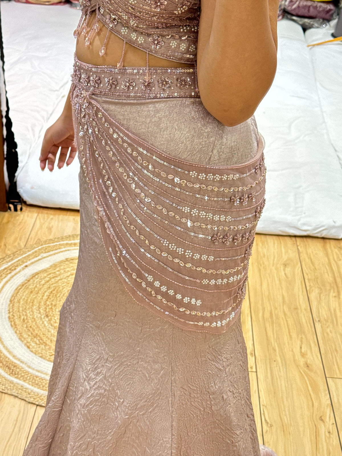 DUSTY PINK BODYCON INDO