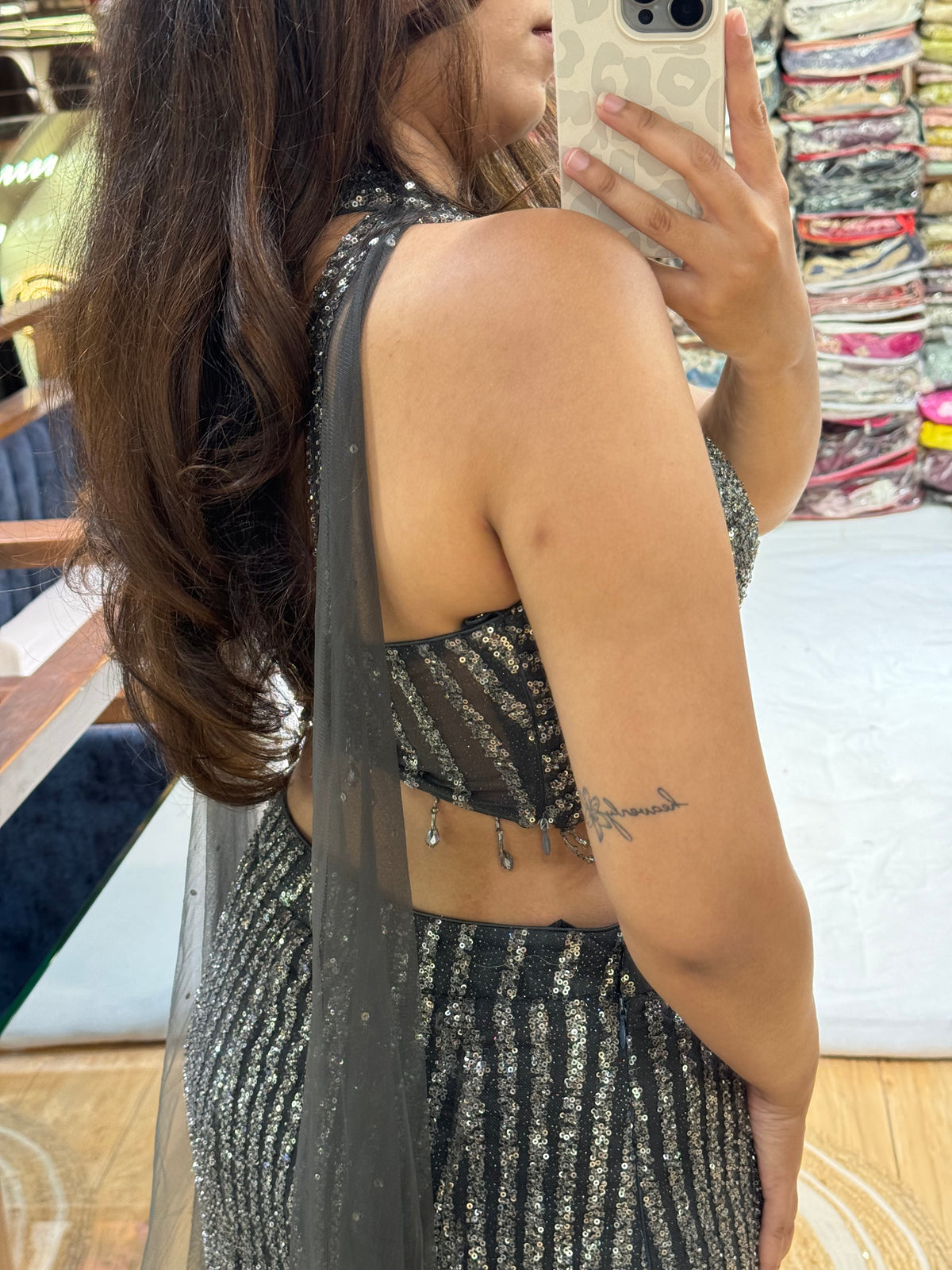 GREY POP HALTER INDO