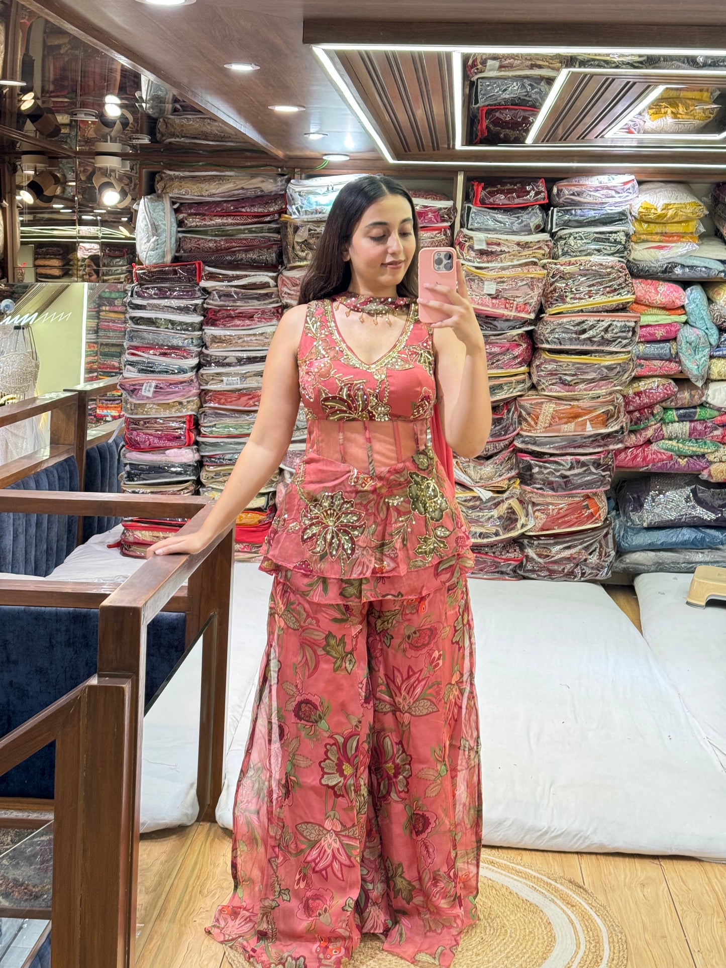 FLORAL SHARARA SETS