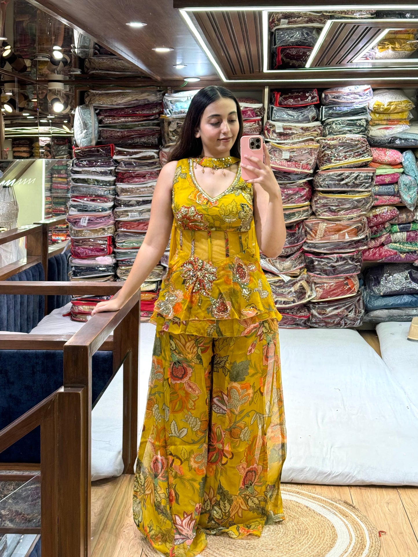 FLORAL SHARARA SETS