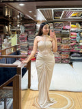 HIGH-NECK BEIGE INDO