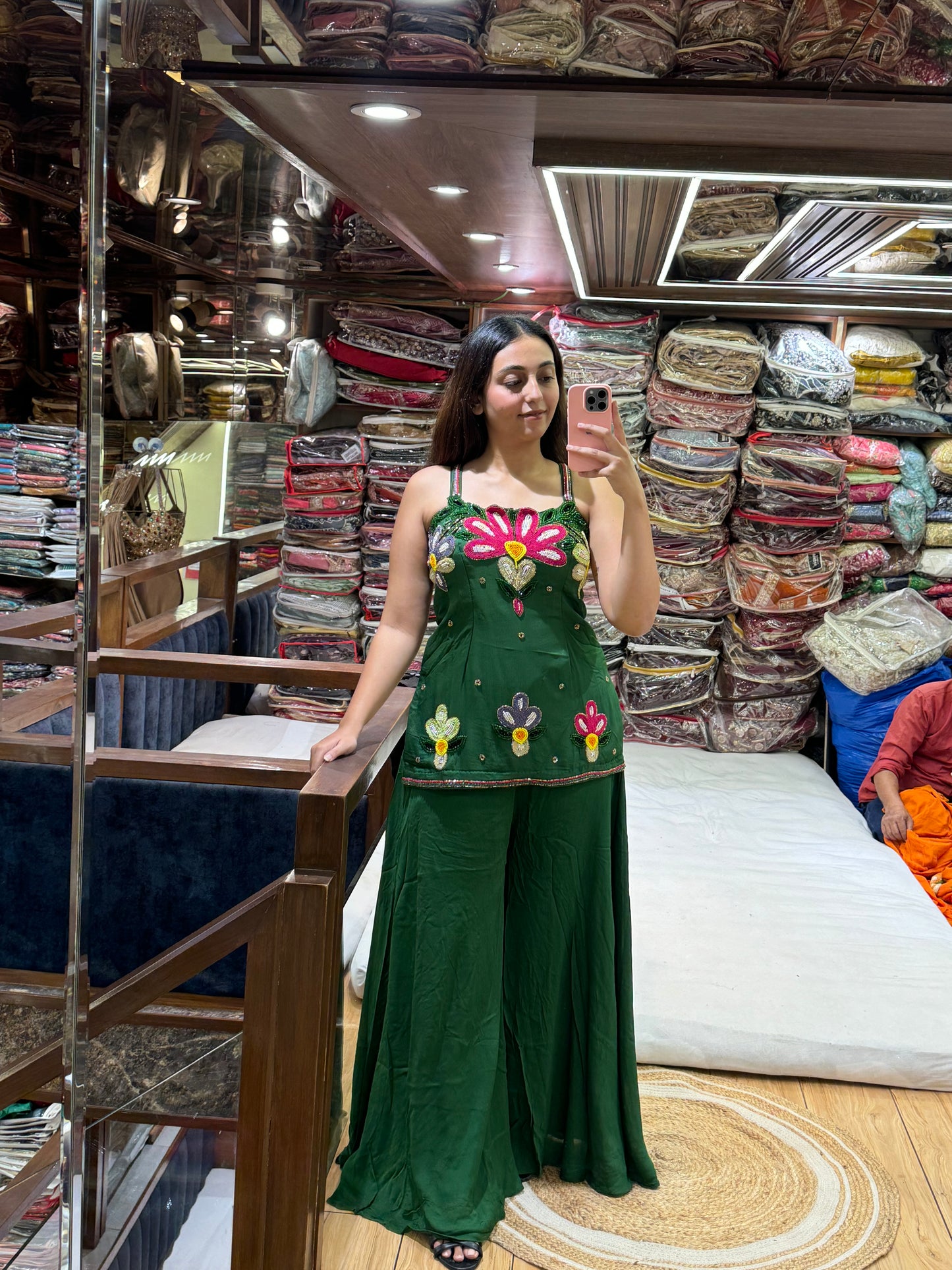 3D FLORAL SHARARA SETS