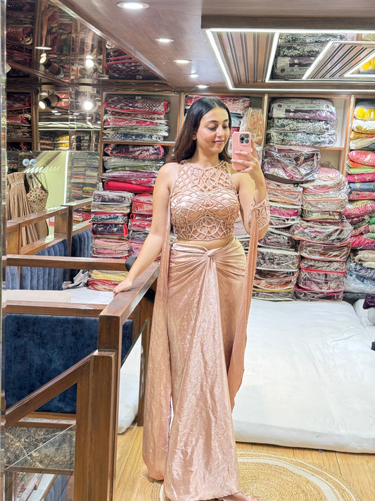 BABY PEACH INDO WESTERN